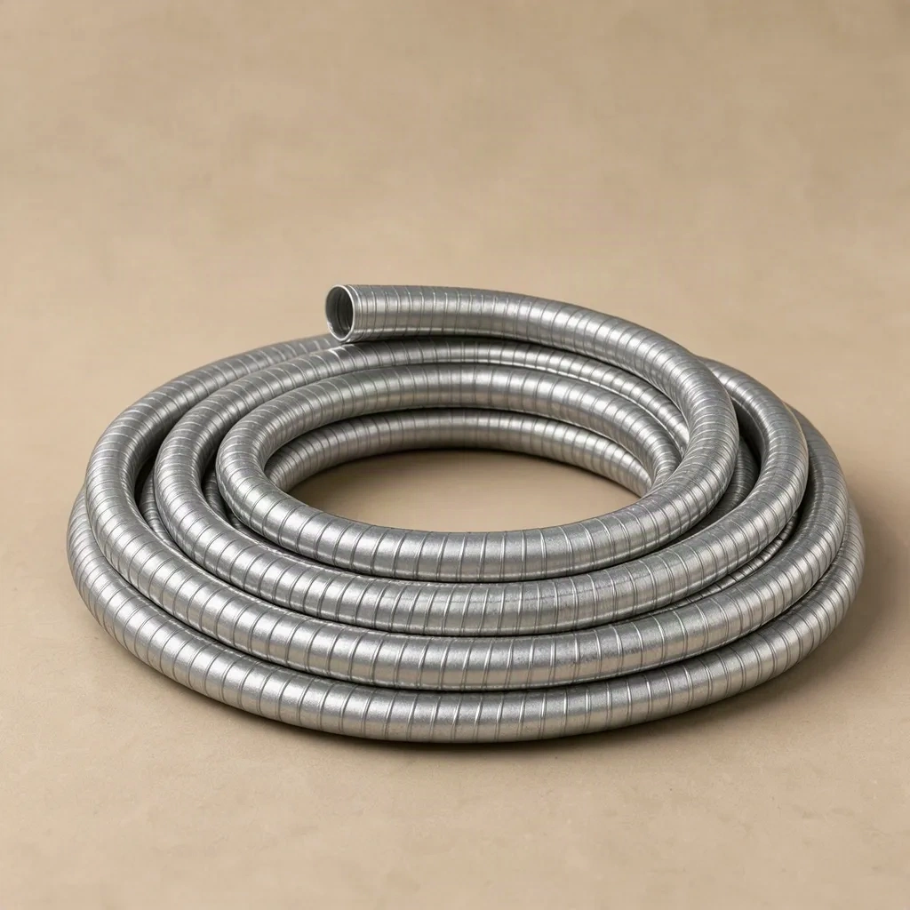 Couronne de conduit flexible en aluminium